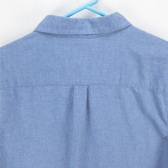 Lucky Brand Men’s 2XL Blue Soft Cotton Long Sleeve Button Down Casual Everyday - Picture 13 of 14